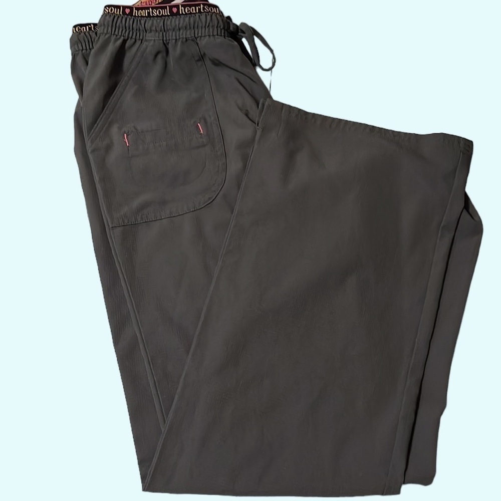 Heartsoul gray nurse scrub pants, sz SP